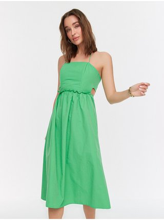 Zelené letní šaty Trendyol