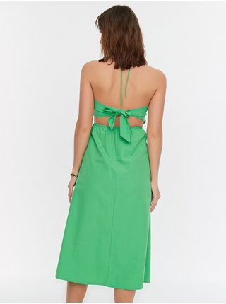 Zelené letné šaty Trendyol