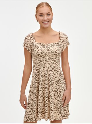Béžové dámské šaty mini dress GAP
