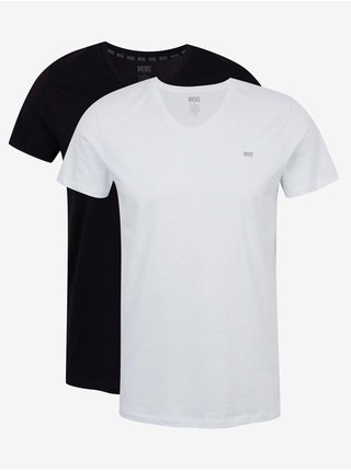 Basic tričká pre mužov Diesel - biela, čierna