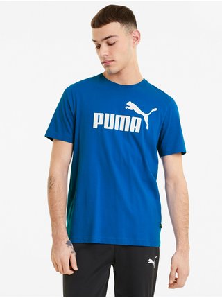 Tričká s krátkym rukávom pre mužov Puma - modrá