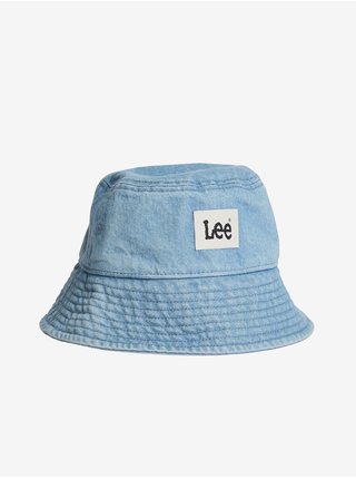 Světle modrý dámský džínový klobouk Lee