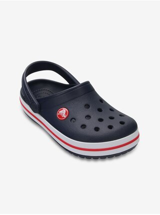 Tmavě modré dětské pantofle Crocs