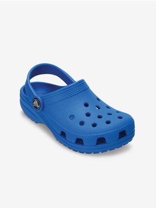 Modré dětské pantofle Crocs
