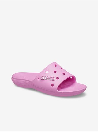 Růžové pantofle Crocs Classic Slide