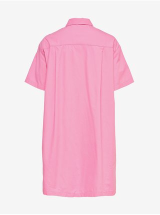 Růžové košilové šaty ONLY Winni