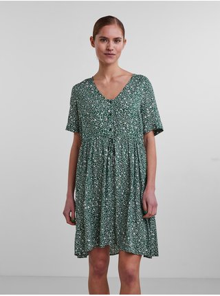 Letné a plážové šaty pre ženy Pieces - zelená
