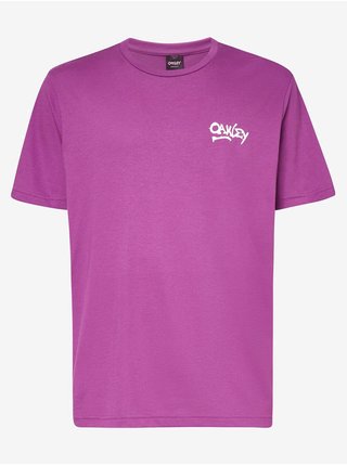 Fialové pánské tričko Oakley