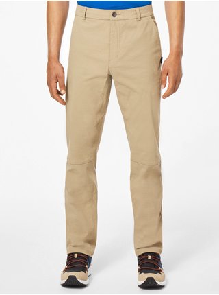 Béžové pánské outdoorové kalhoty Oakley