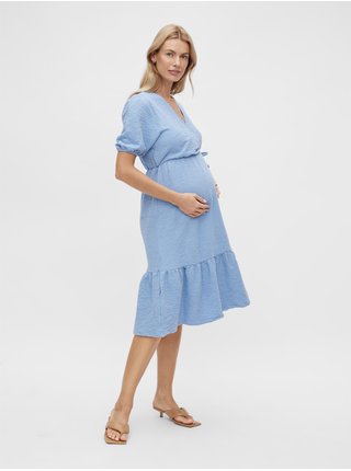 Modré tehotenské šaty Mama.licious Asia