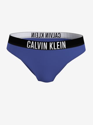 Modrý dámsky spodný diel plaviek Calvin Klein