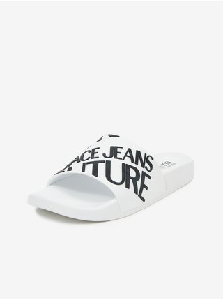 Bílé pánské pantofle Versace Jeans Couture