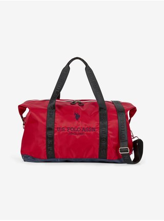 Červená cestovní taška Bag U.S. Polo Assn. New Bump Weekender
