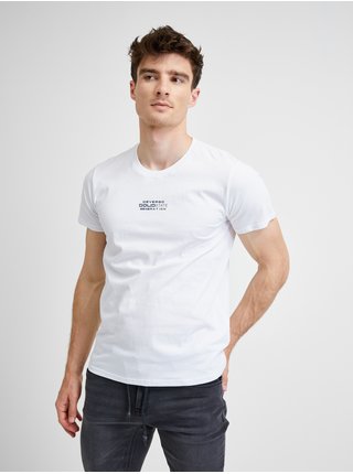 Bílé pánské tričko Devergo