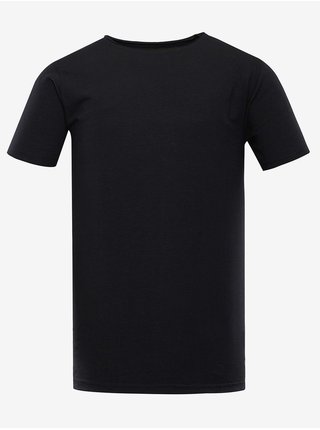 Černé pánské basic tričko NAX Mayens