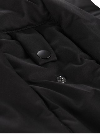Pánský prošívaný kabát nax NAX CROUX černá