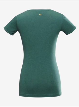 Zelené dámské tričko s potiskem NAX Riva