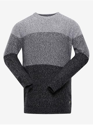 Pánský bavlněný svetr nax NAX DESION černá