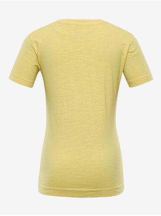 Žluté dětské tričko s potiskem NAX Juleo