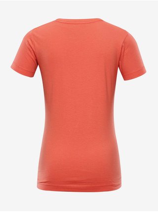 Oranžové dětské tričko s potiskem NAX Lievro