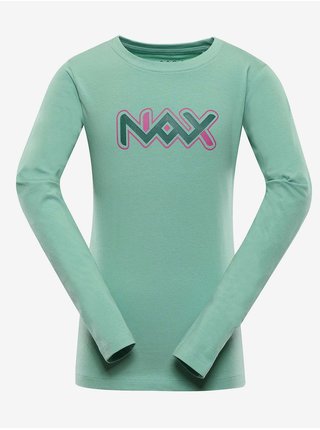 Dětské bavlněné triko nax NAX PRALANO zelená