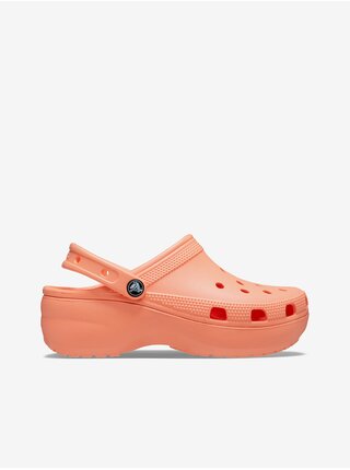 Oranžové dámské pantofle Crocs