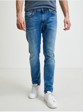 Modré pánské straight fit džíny Pepe Jeans Chepstow