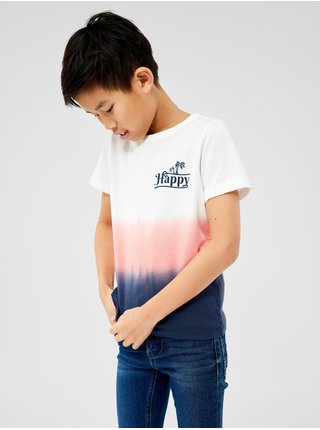 Modro-biele chlapčenské tričko name it Fasmus