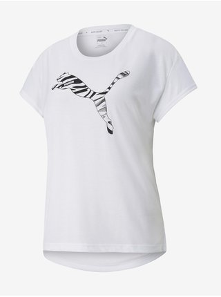Tričká s krátkym rukávom pre ženy Puma - biela