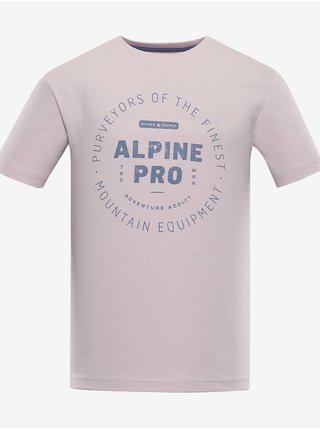 Pánské bavlněné triko ALPINE PRO LEVEK fialová