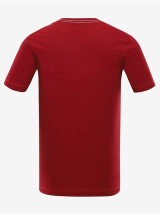 Pánské bavlněné triko ALPINE PRO BYLID červená