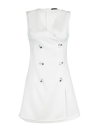 Bílé šaty Trendyol