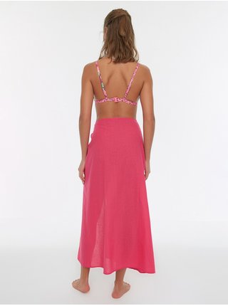 Ružová plážová sukňa Trendyol