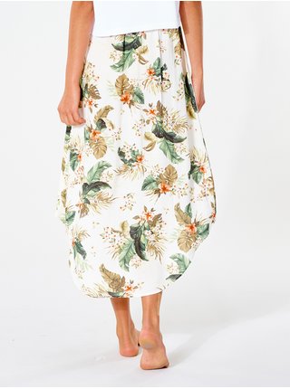 Krémová vzorovaná sukně Rip Curl