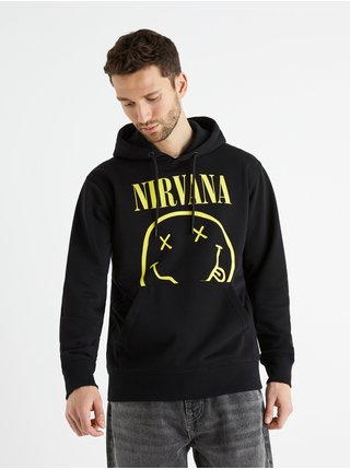 Mikina Nirvana s kapucí Celio