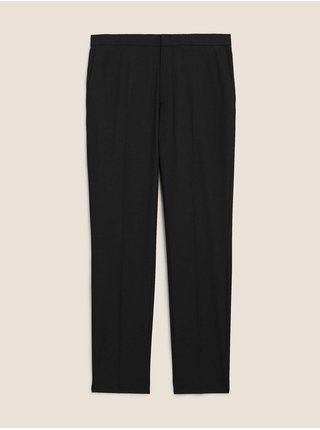 Elastické kalhoty s 360  pružností, úzký střih Marks & Spencer černá