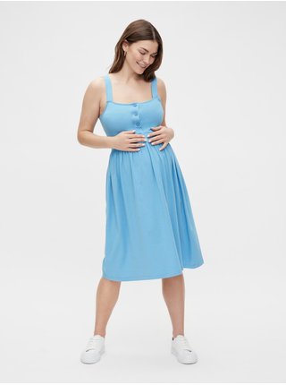 Šaty na denné nosenie pre ženy Mama.licious - svetlomodrá