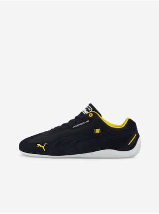 Žluto-černé sportovní tenisky se semišovými detaily Puma Speedcat
