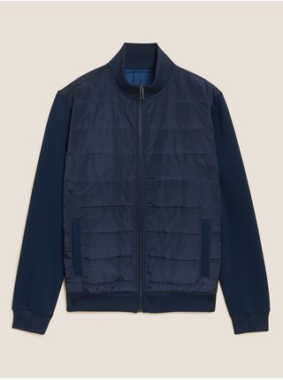 Prošívaná bunda Marks & Spencer námořnická modrá