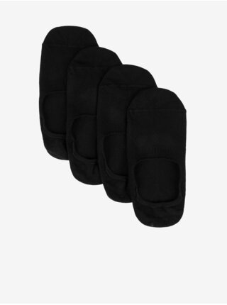 4 páry nízkých ponožek s technologií Cool & Fresh™ Marks & Spencer černá