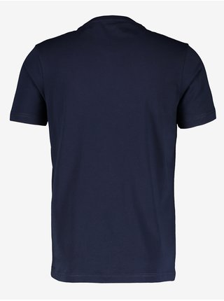 Tmavě modré pánské tričko s potiskem LERROS
