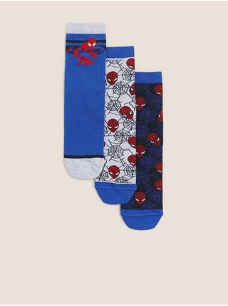 Sada tří párů klučičích ponožek  Marks & Spencer  Spider-Man™