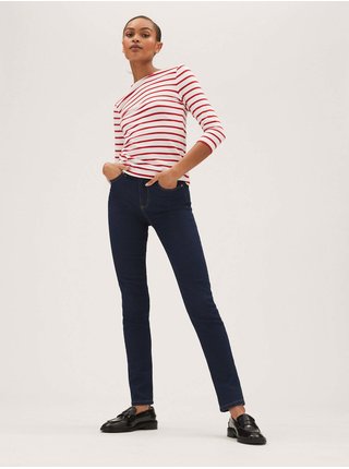 Modré dámské slim fit džíny Marks & Spencer námořnická Lily