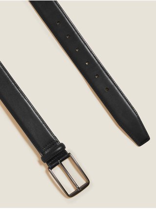 Elegantní pásek z italské kůže Marks & Spencer černá