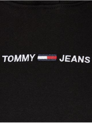 Čierna dámska mikina s kapucou Tommy Jeans