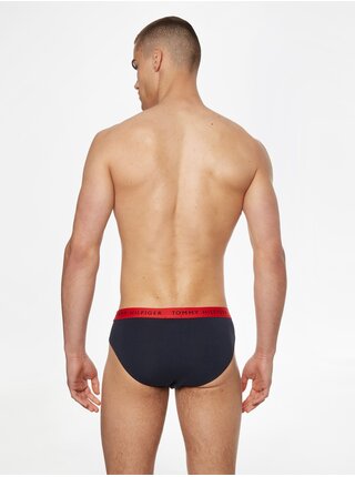 Sada tří slipů v černé barvě Tommy Hilfiger Underwear