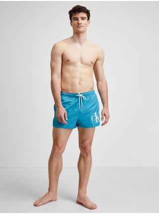 Modré pánske plavky Calvin Klein Underwear