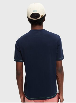 Tmavě modré pánské tričko Scotch & Soda