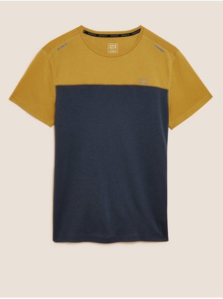 Rychleschnoucí tréninkové tričko Marks & Spencer žlutá