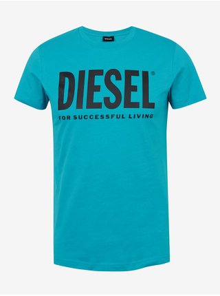 Tyrkysové pánské tričko Diesel Diego
